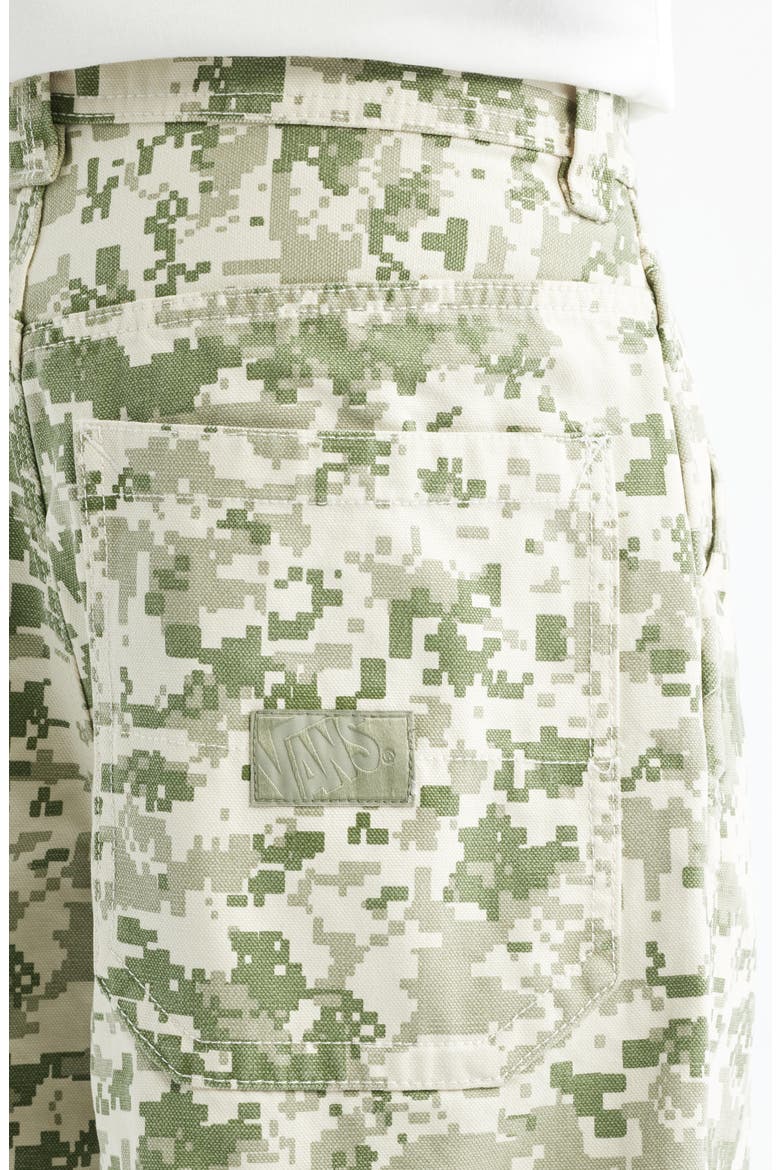 Pixel Camo Cotton Canvas Shorts, Alternate, color, DIGITAL CAMO