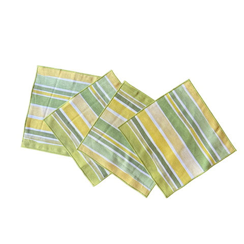 Lagos Stripe Cocktail Napkin set