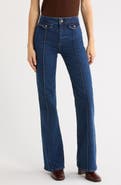 PAIGE Sofia Pintuck Flare Jeans