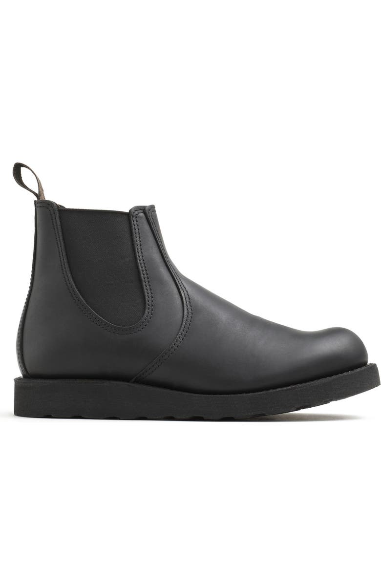 Red Wing Heritage Classic Chelsea Harness Leather Boot, Main, color, Black Harness