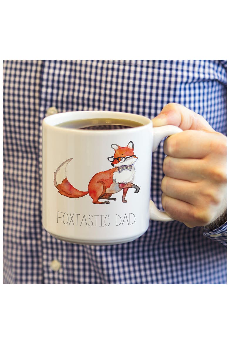 Mom & Dad Fox Set of 2 Coffee Mugs, Alternate, color, NO COLOR
