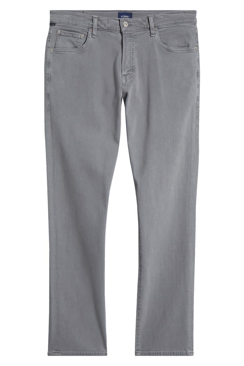 Gage Slim Fit Stretch Twill Five-Pocket Pants, Alternate, color, HERON GREY