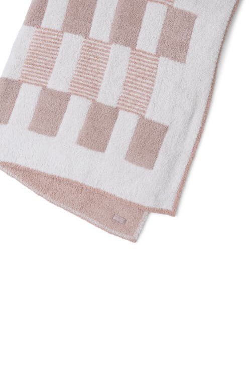 Barefoot Dreams Cozychic® Tile Check Throw Blanket In Willow Multi