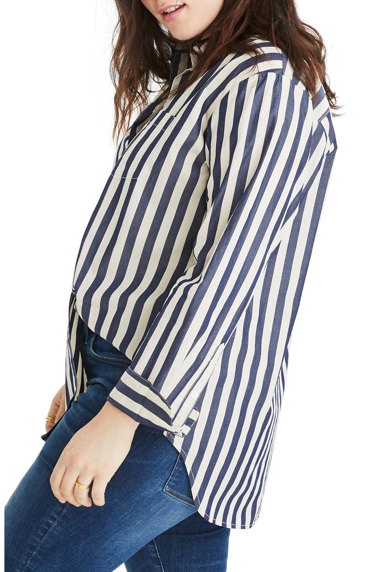 Tunic Shirt, Alternate, color, BLUE NIGHT