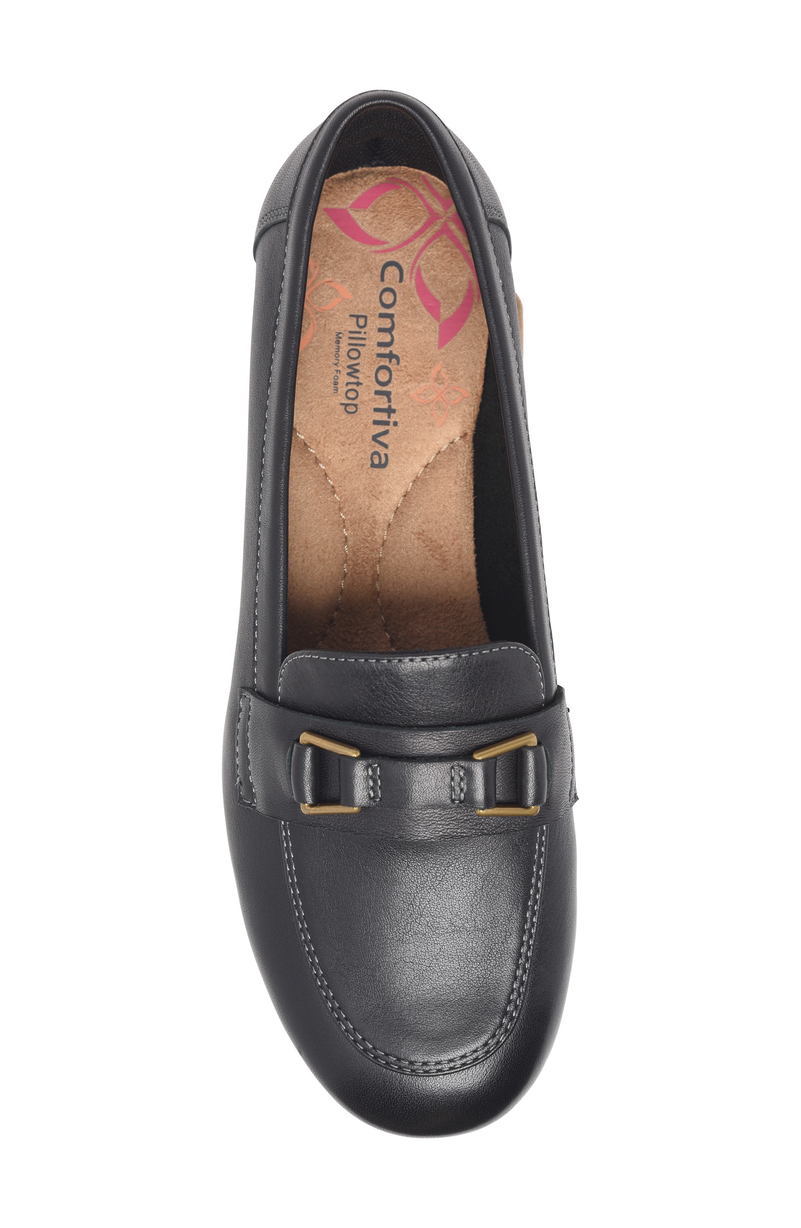 Comfortiva Tanya Bit Loafer, Alternate, color, Black