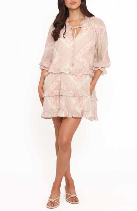 Petal & Pup Hawken Floral Tiered Minidress