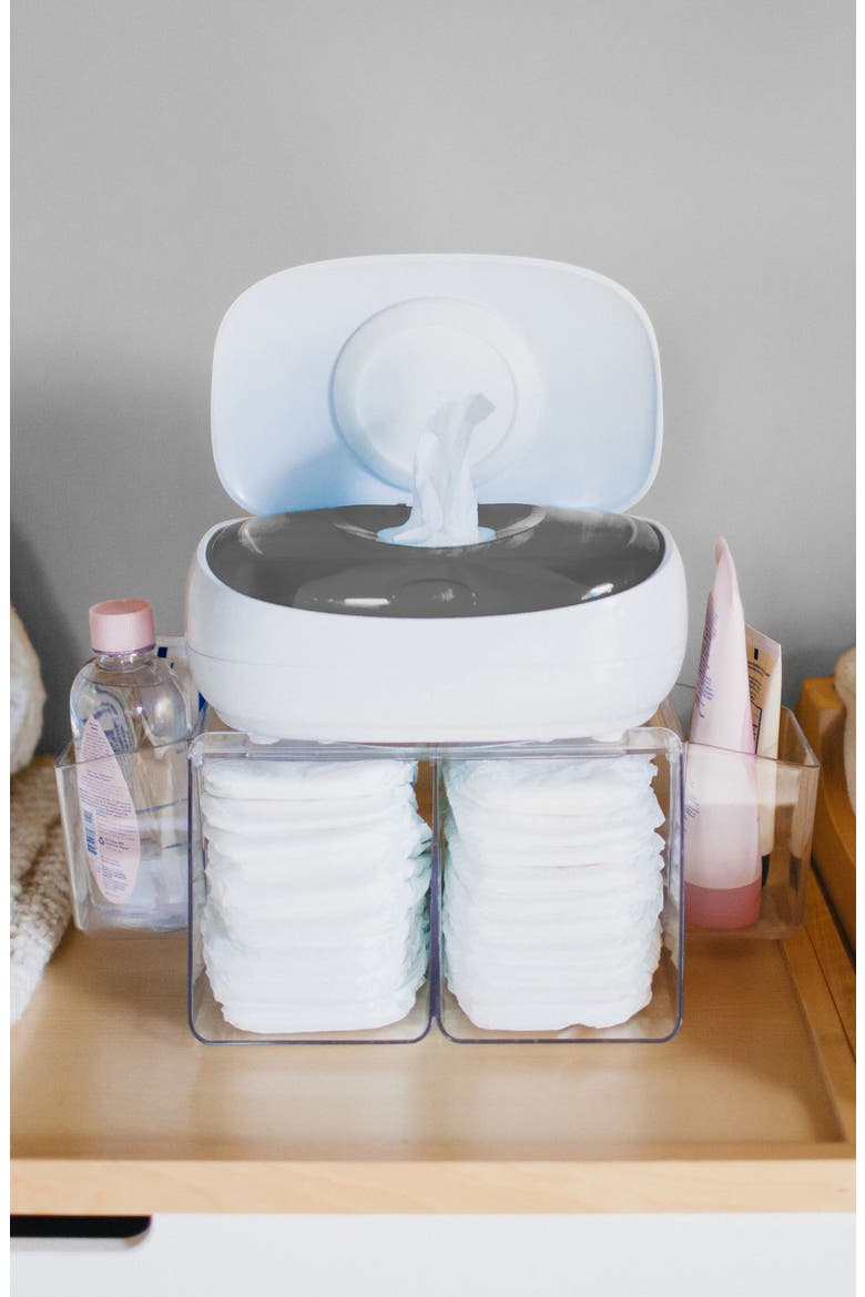 EVO™ WipesWARMER with Replacement TipTop & EverFRESH Pillow Insets, Alternate, color, WHITE
