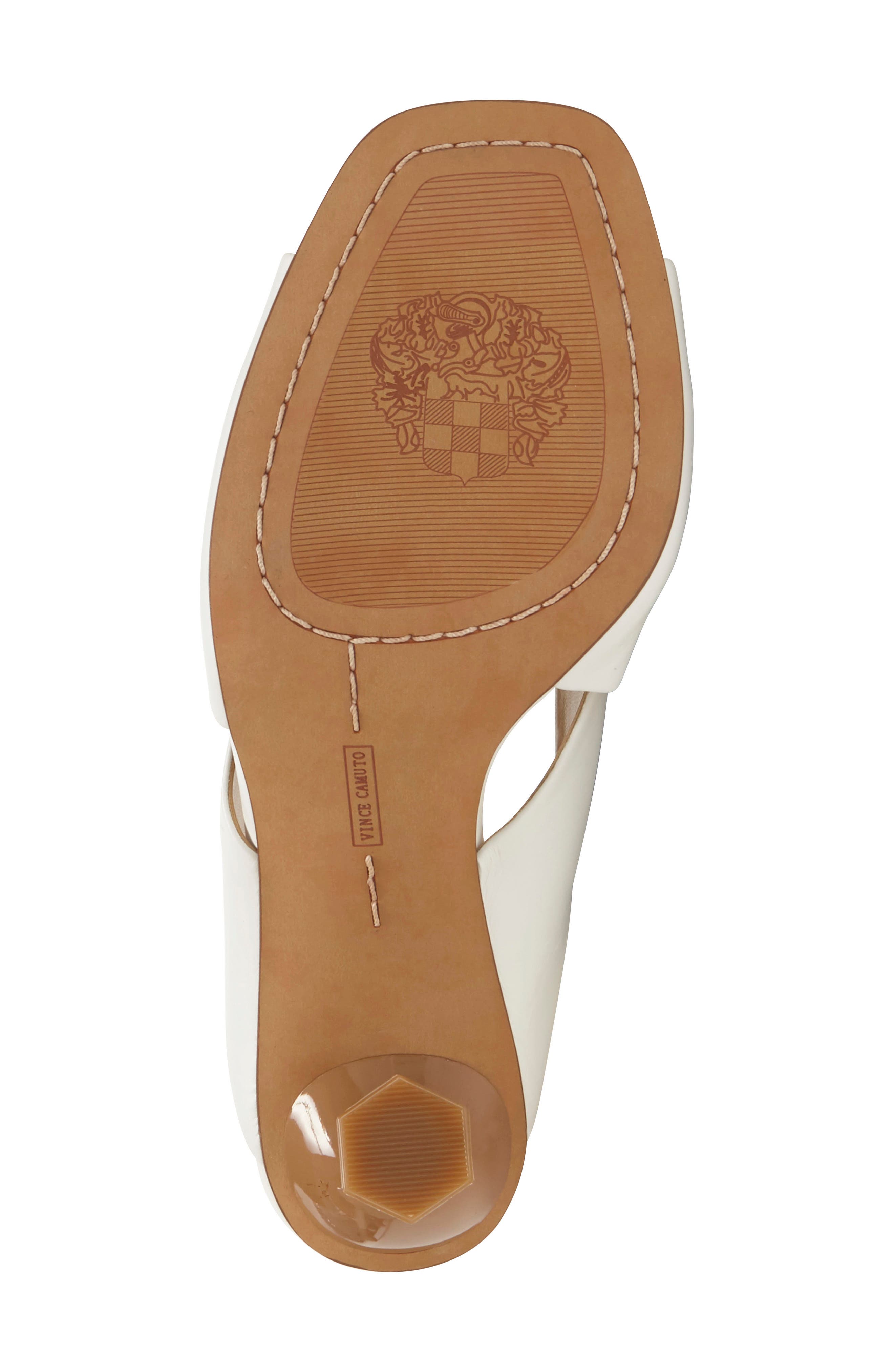 Averessa Slide Sandal, Alternate, color, CRISP WHITE LEATHER