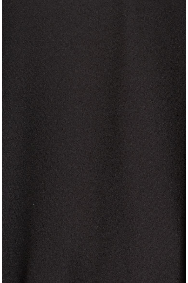 Cold Shoulder Ruffle Top, Alternate, color, BLACK