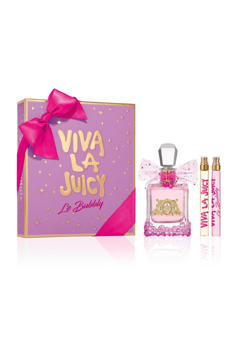Viva La Juicy Le Bubbly 3-Piece Eau de Parfum Set, Main, color, NO COLOR