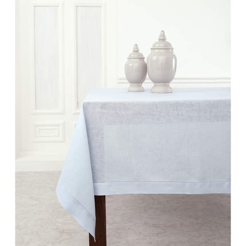 Linen Tablecloth - Classic Hemstitch