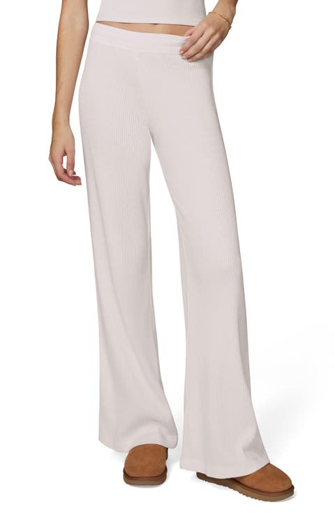 Thermal Wide Leg Pants
