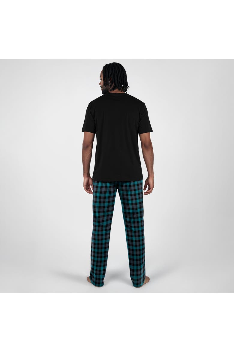 Men's Concepts Sport Black Jacksonville Jaguars Highland Sleep Set, Alternate, color, Black