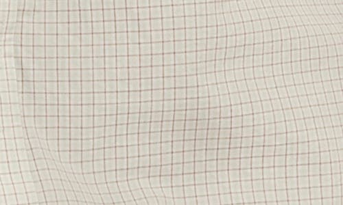 Lucky Brand Check Cotton Poplin Button-up Shirt In White Multi