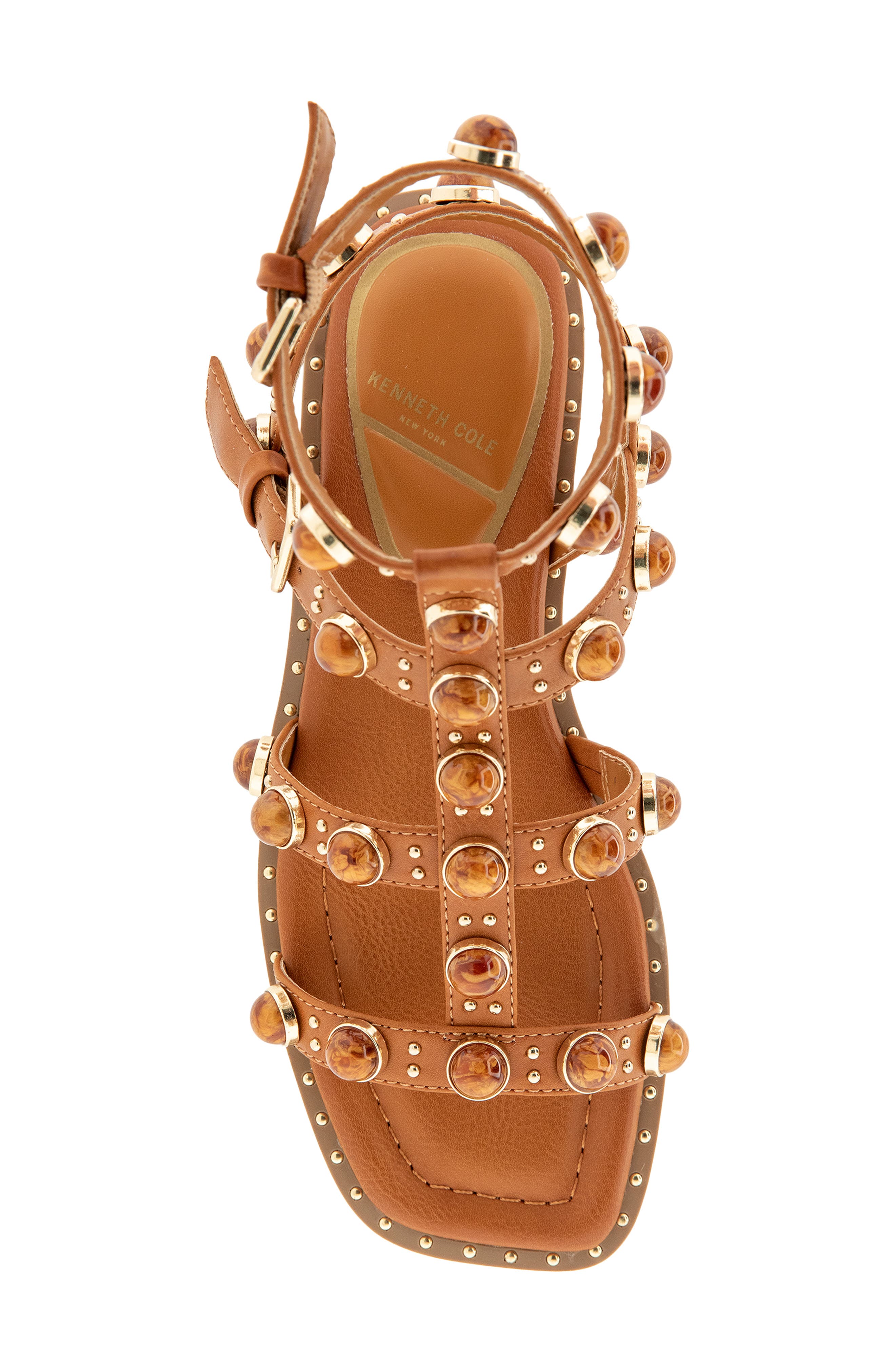 Kenneth Cole Ruby Stones Ankle Strap Sandal, Alternate, color, 