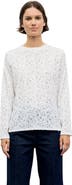 GERARD DAREL Long Sleeve Lace Detail T-Shirt