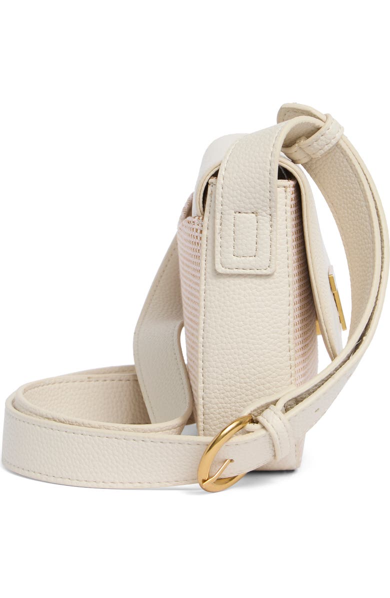 T Tahari Cameron Crossbody Bag, Alternate, color, Eggshell