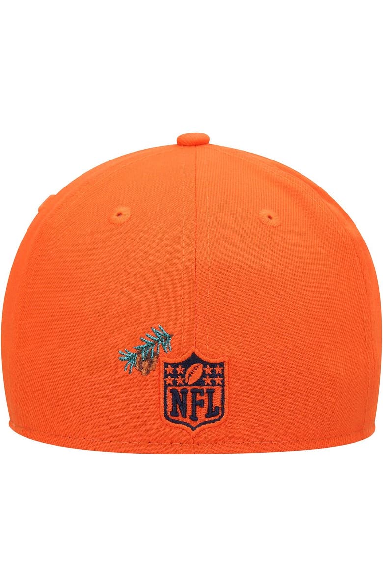 New Era Men's New Era Orange Denver Broncos Stateview 59FIFTY Fitted Hat, Alternate, color, Orange