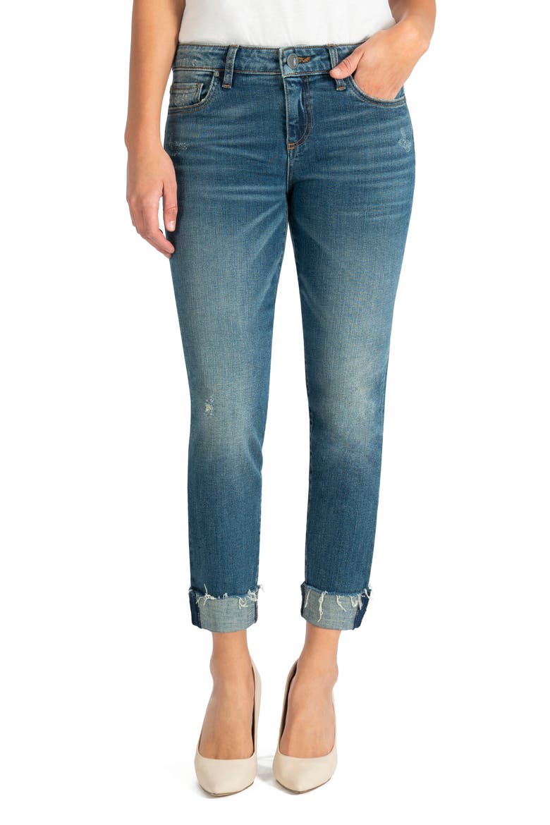 Catherine Distressed Boyfriend Jeans, Main, color, DECIDING