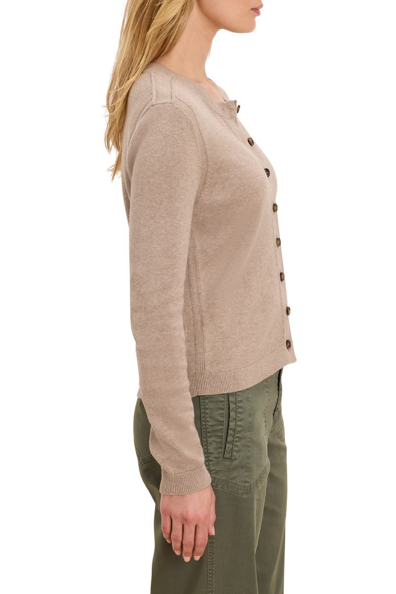Cotton Buttoned Up Cardigan, Alternate, color, MALT