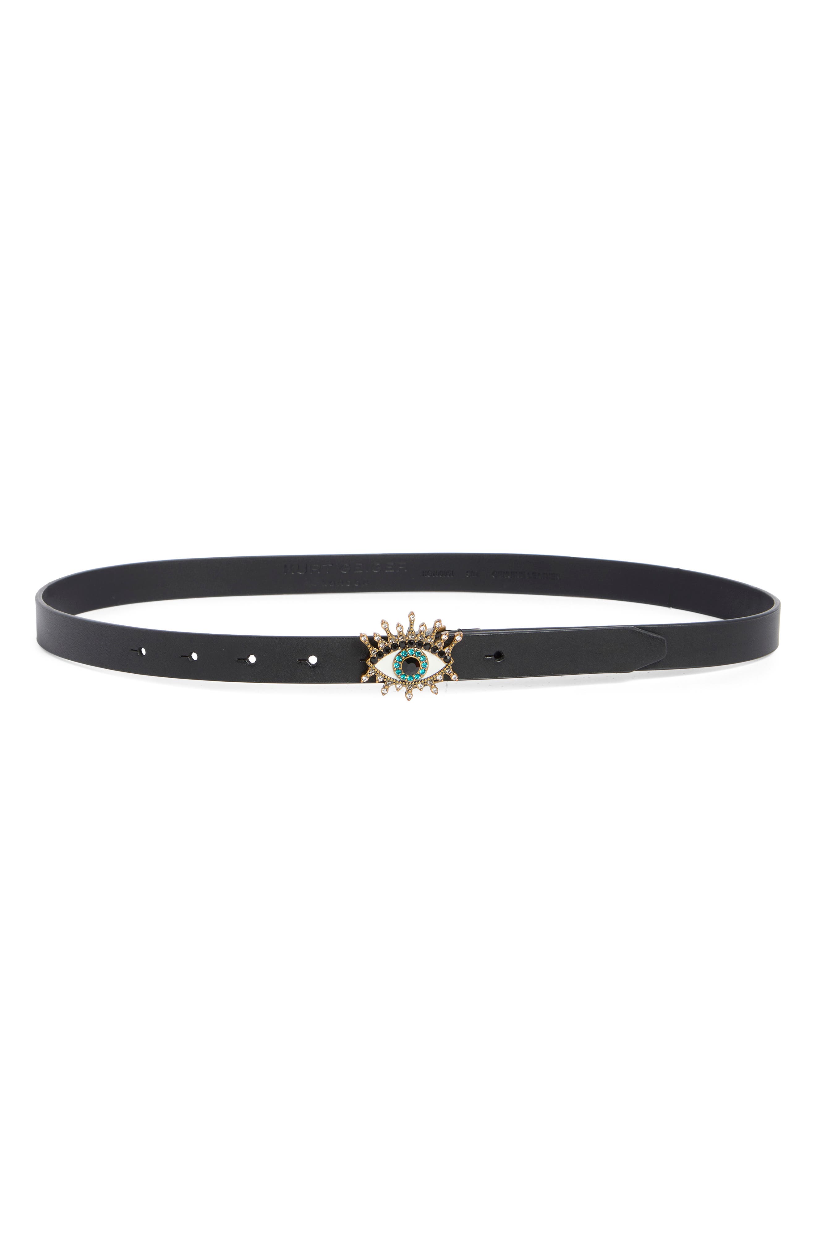 Kurt Geiger London Evil Eye Leather Belt
