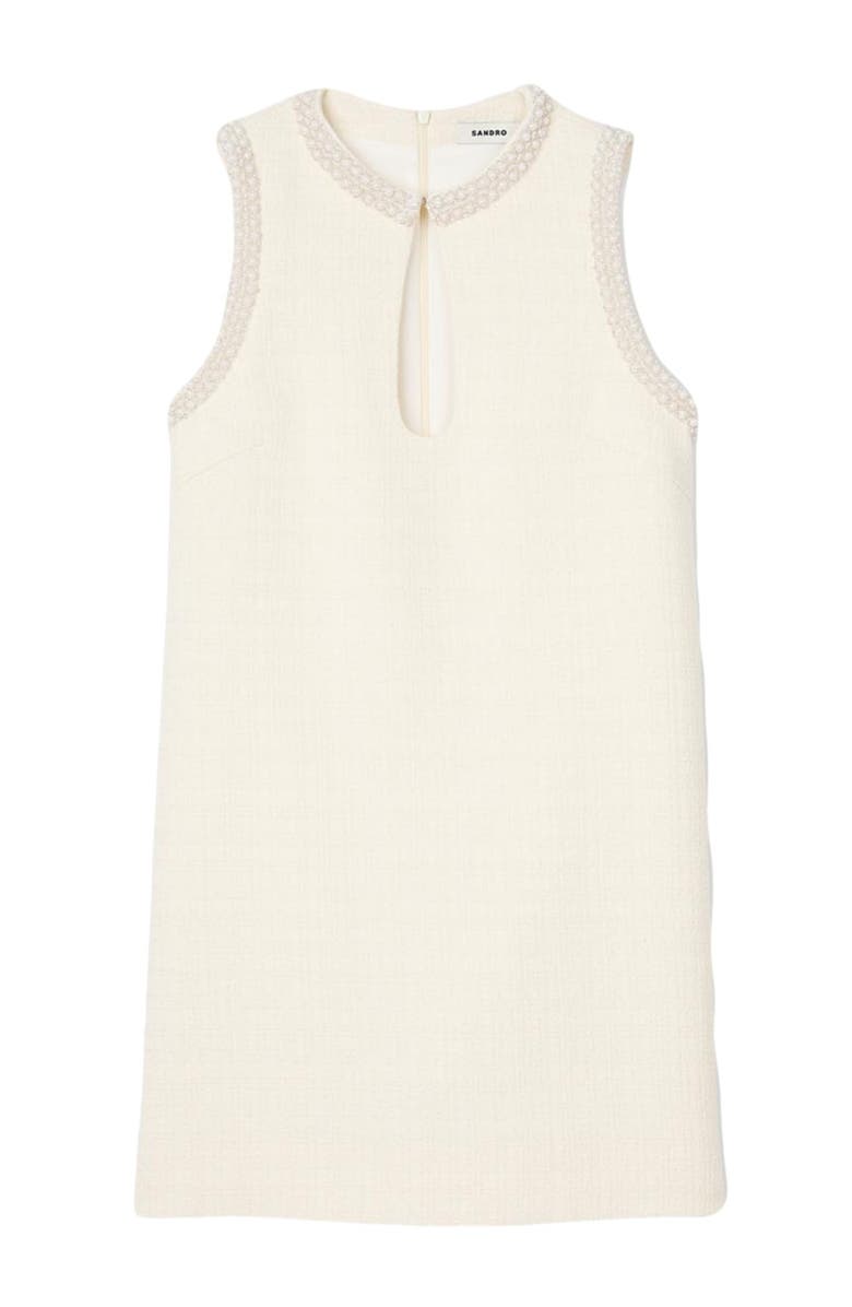 SANDRO Short beaded dress, Alternate, color, 