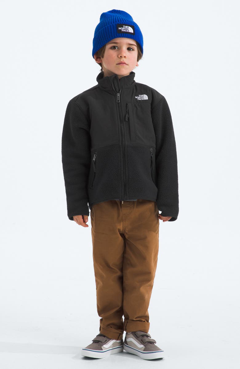 The North Face Kids' Denali Water Repellent Fleece Jacket, Alternate, color, Tnf Black