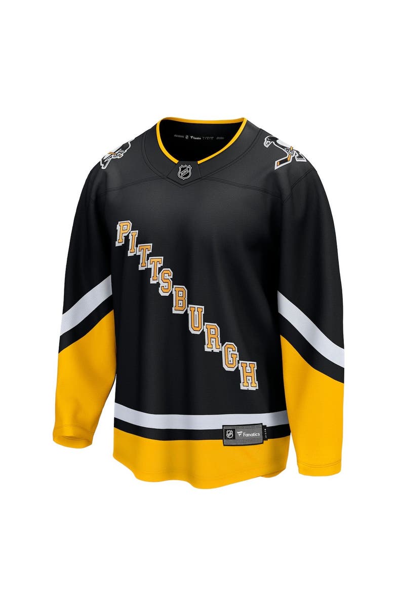 FANATICS Men's Fanatics Branded Black Pittsburgh Penguins Alternate Premier Breakaway Jersey, Alternate, color, Black