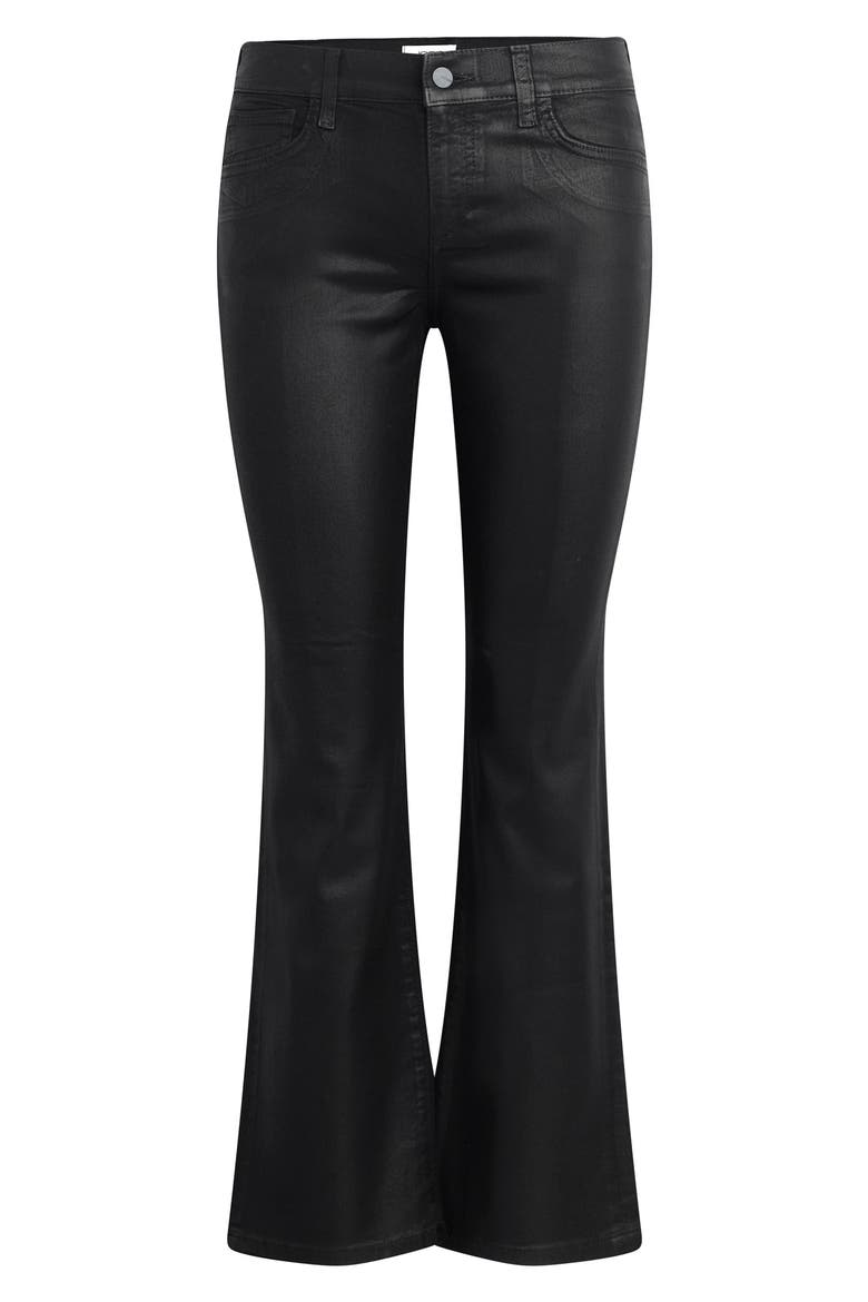 The Provocateur Foiled Bootcut Jeans, Alternate, color, BLACK FOIL