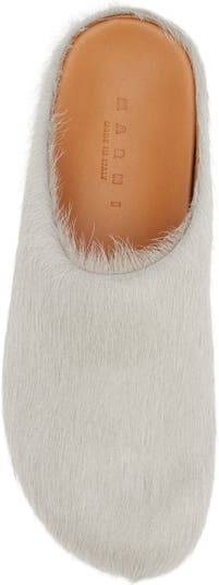 Fussbett Sabot Genuine Calf Hair Clog