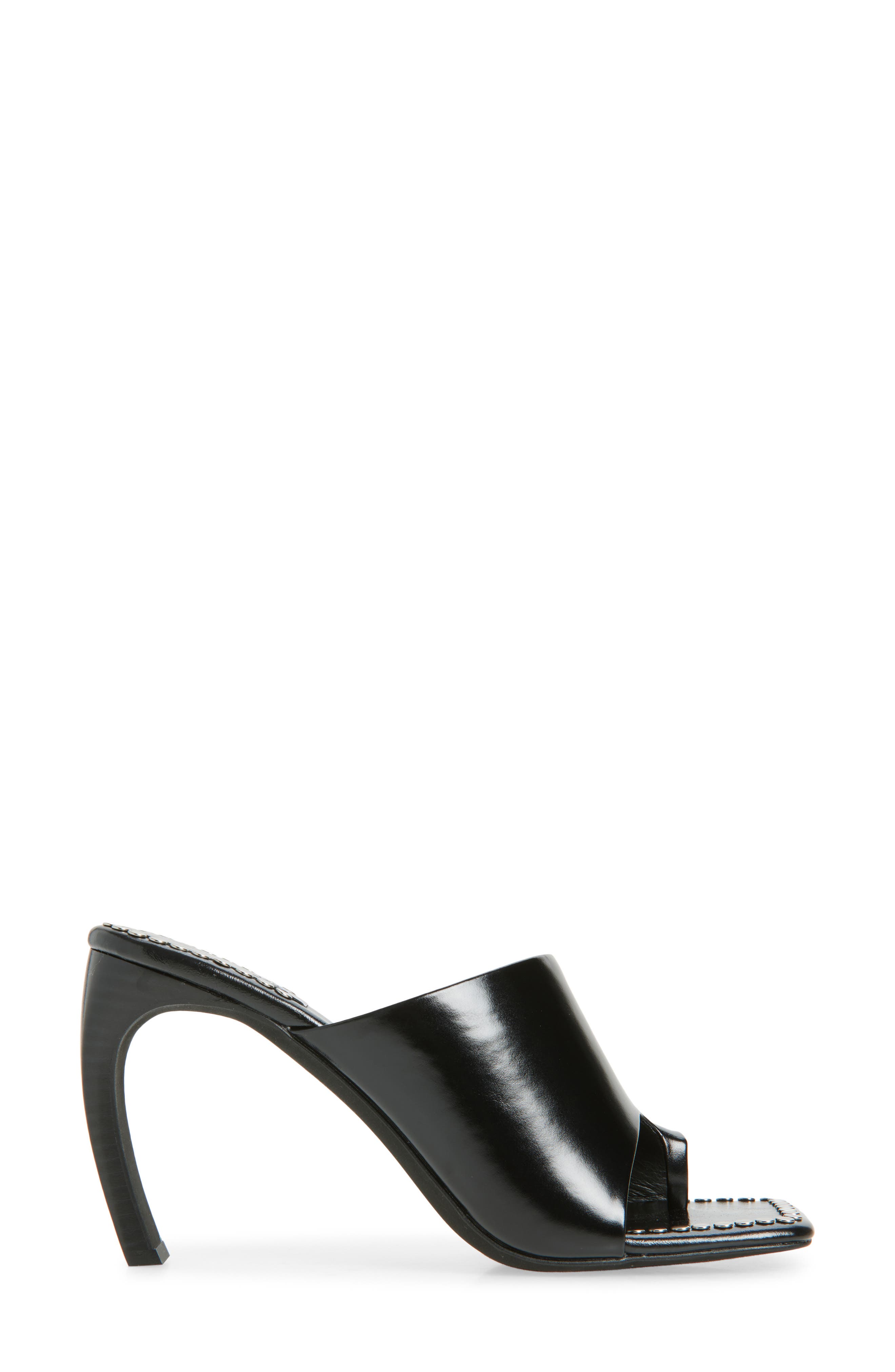 Jeffrey Campbell Alloc Slide Sandal, Alternate, color, Black Silver