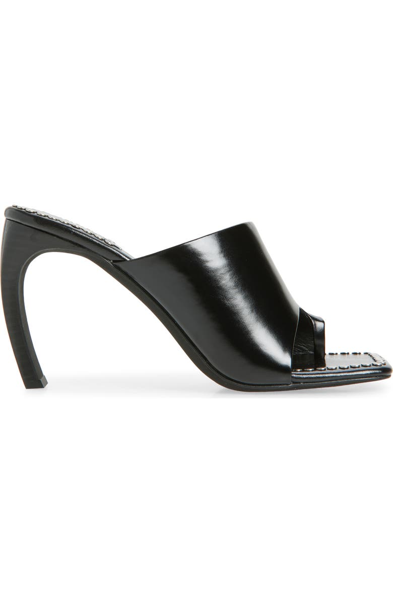 Jeffrey Campbell Alloc Slide Sandal, Alternate, color, Black Silver