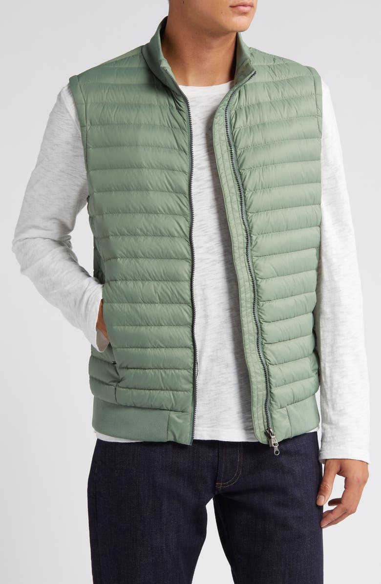 COLMAR Repunk Water Repellent Down Vest, Main, color, 
