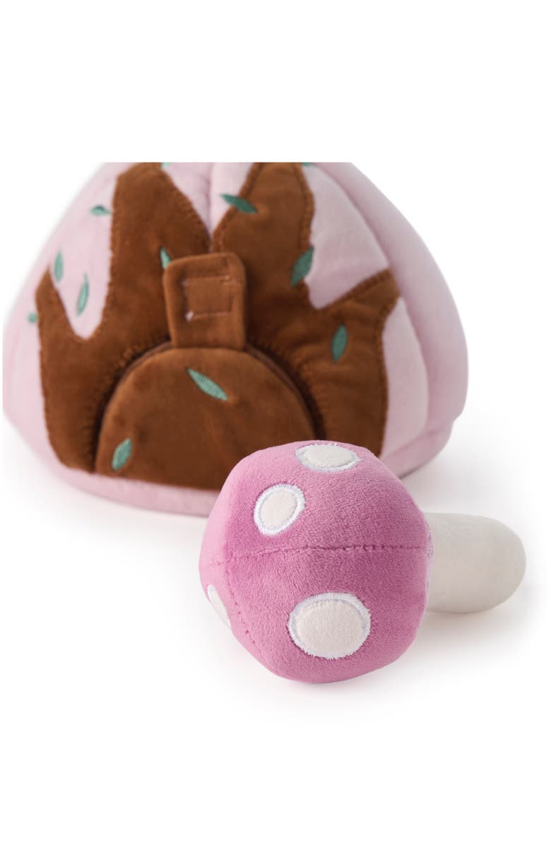 Elegant Baby Forest Friends Set of 3 Plush Toys & Storage Bag, Alternate, color, Multi