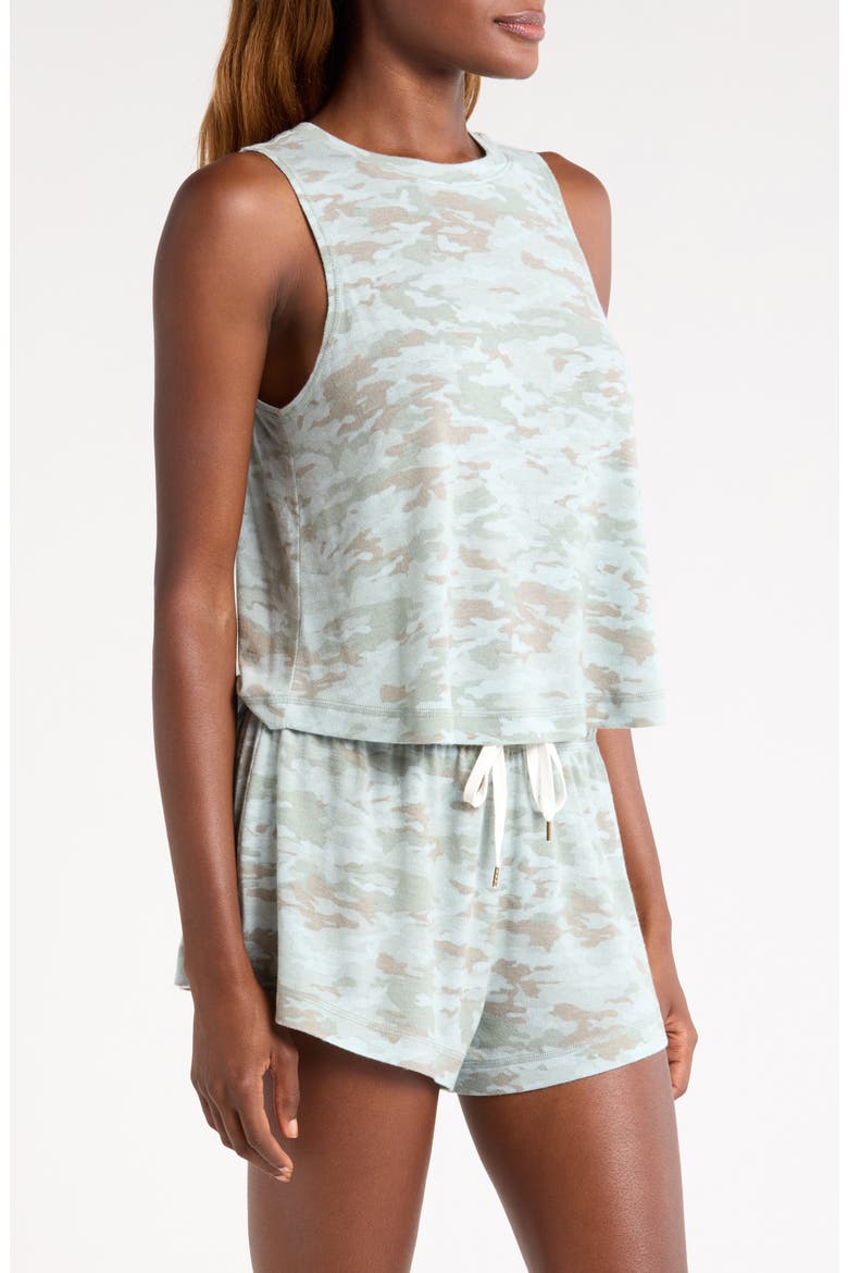 Star Seeker Short Pajamas, Alternate, color, FERN CAMO