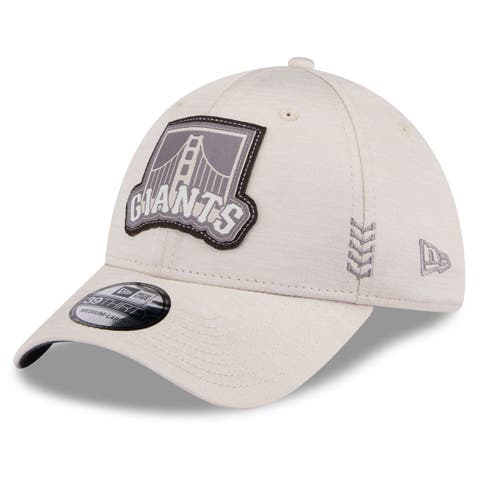 Men's New Era  Cream San Francisco Giants 2024 Clubhouse 39THIRTY Flex Fit Hat