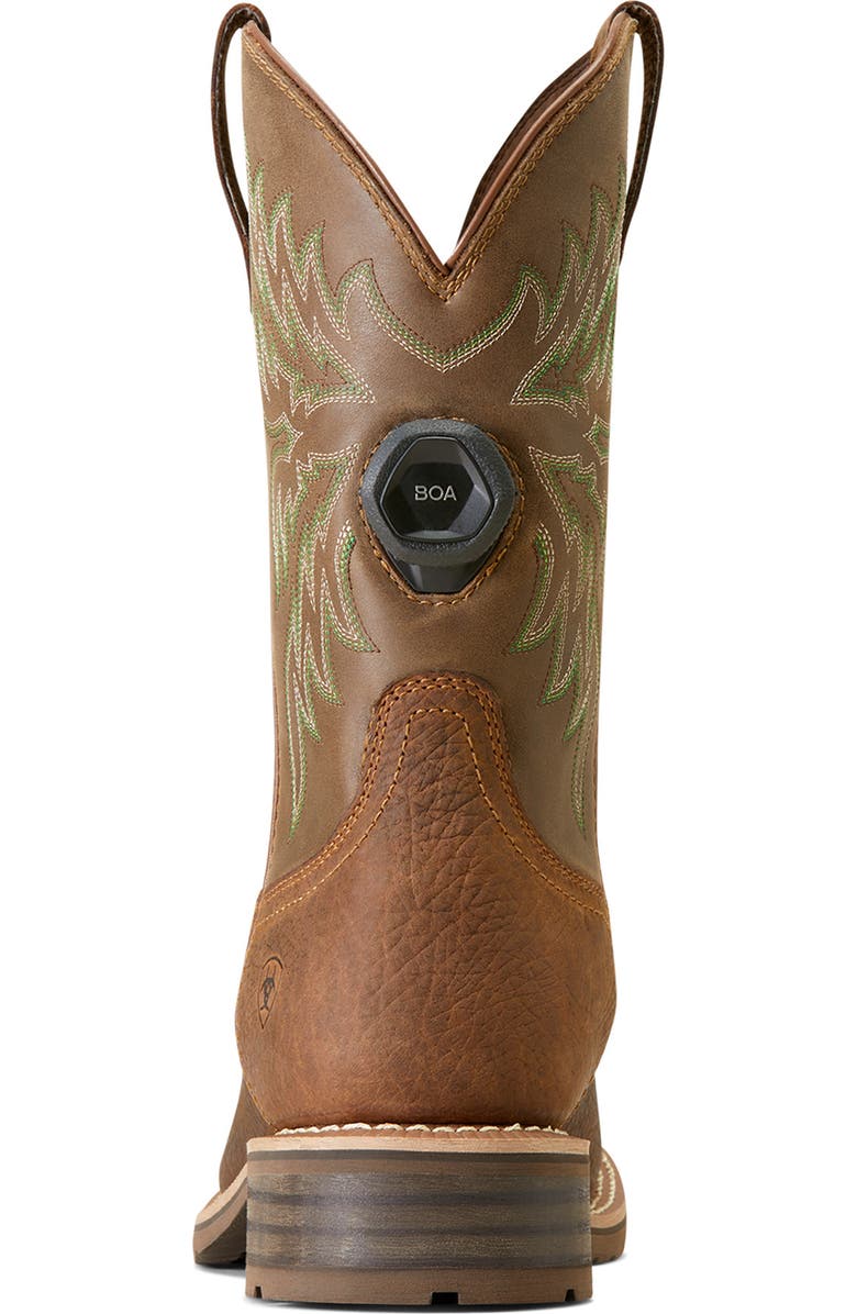 Ariat Hybrid Rancher BOA<sup>®</sup> Waterproof Cowboy Boot, Alternate, color, Acorn Brown