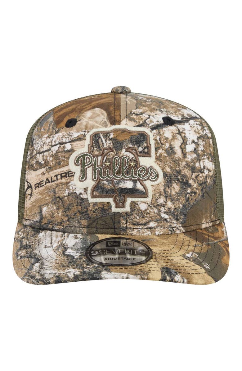 New Era Men's New Era Camo Philadelphia Phillies Realtree 9SEVENTY Adjustable Hat, Alternate, color, Camo
