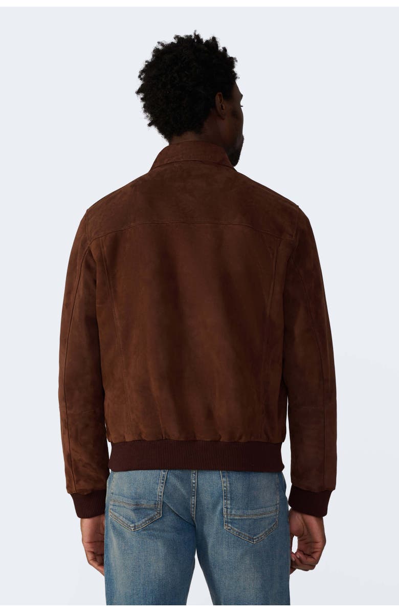 Furniq UK Freddie Suede Jacket, Alternate, color, Brown