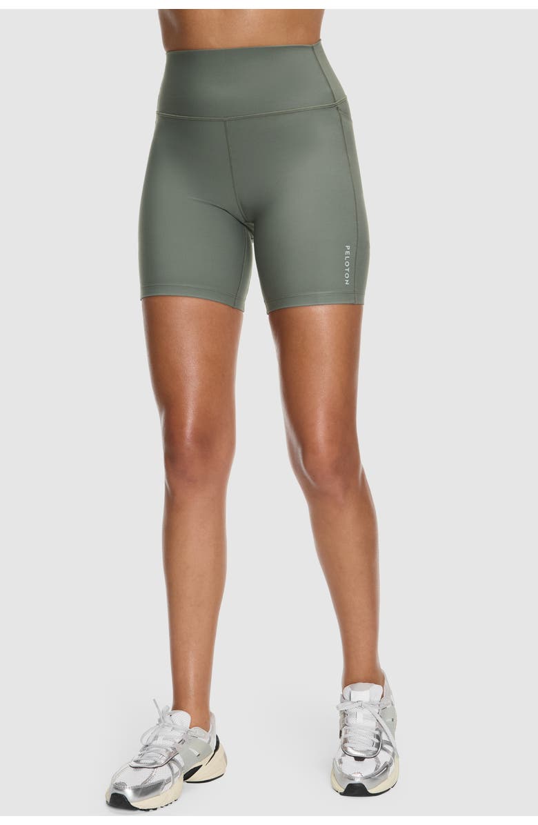 Peloton Cadent 7" High Rise Pocket Bike Short, Main, color, Castor Gray