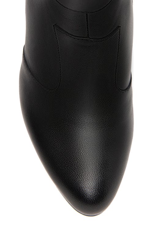 Nerogiardini Logo Hardware Bootie In Black