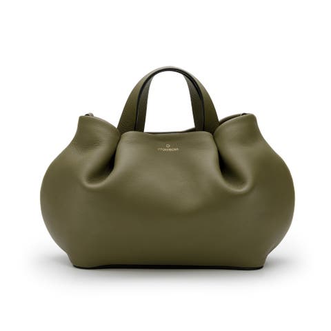 Isabela Shoulder Bag Sculpted From Full Grain Leather
