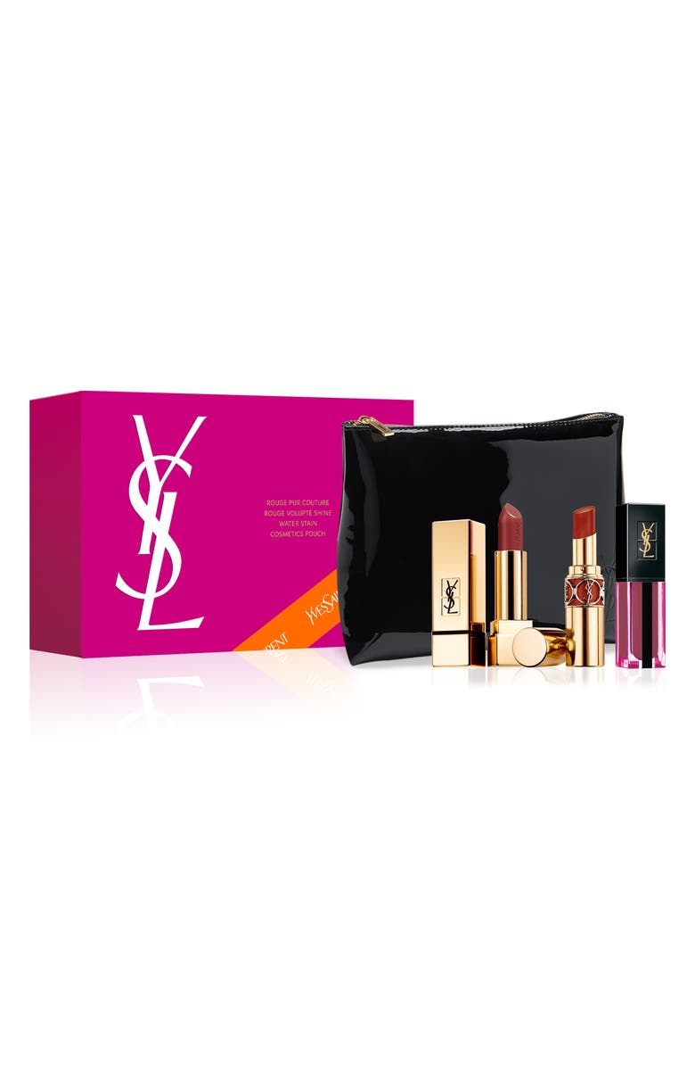 Yves Saint Laurent My Lips But Better Lipstick & Lip Stain Set, Alternate, color,