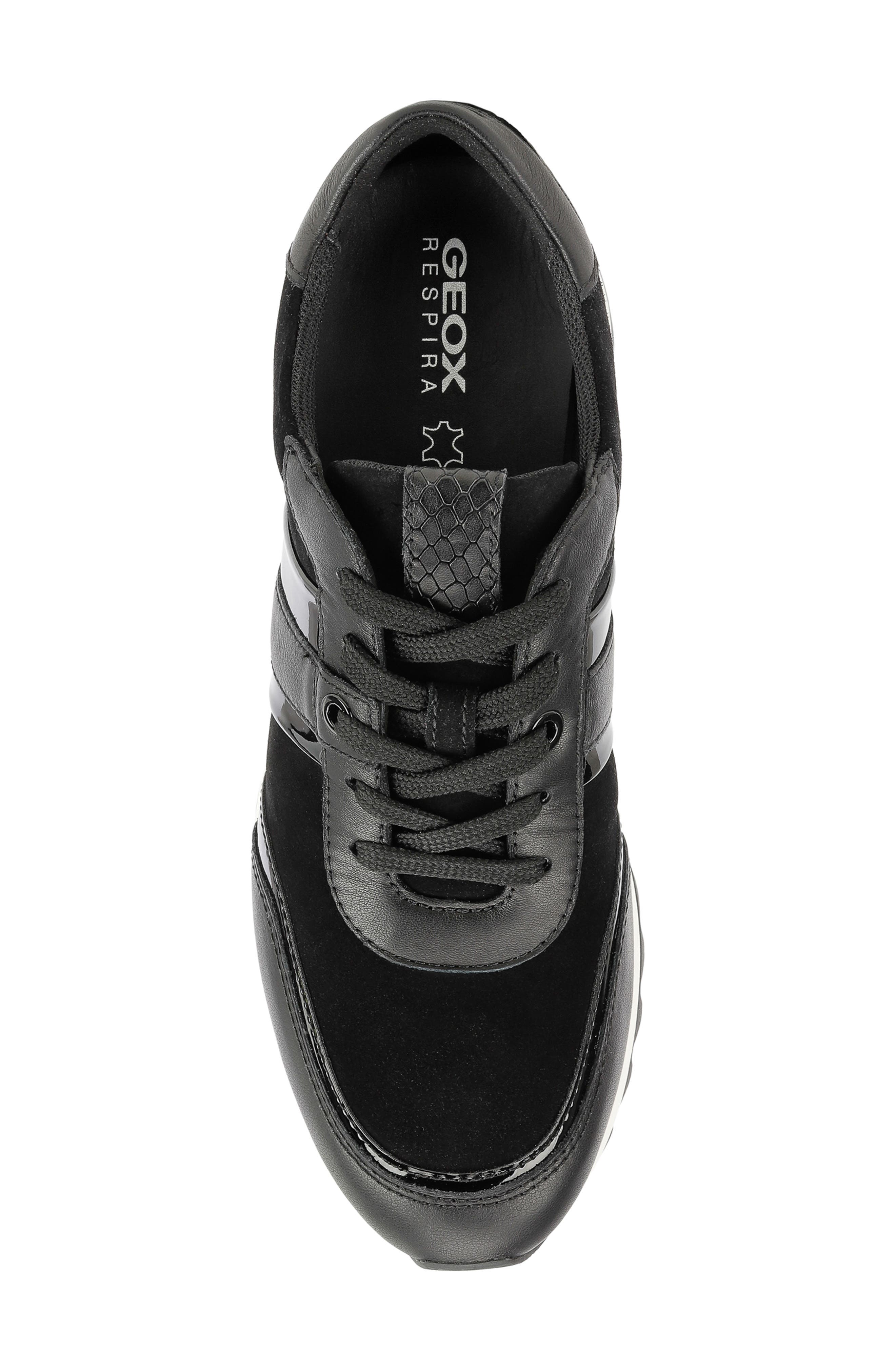Geox Tabelya Waterproof Leather Sneaker (Women) | Nordstrom