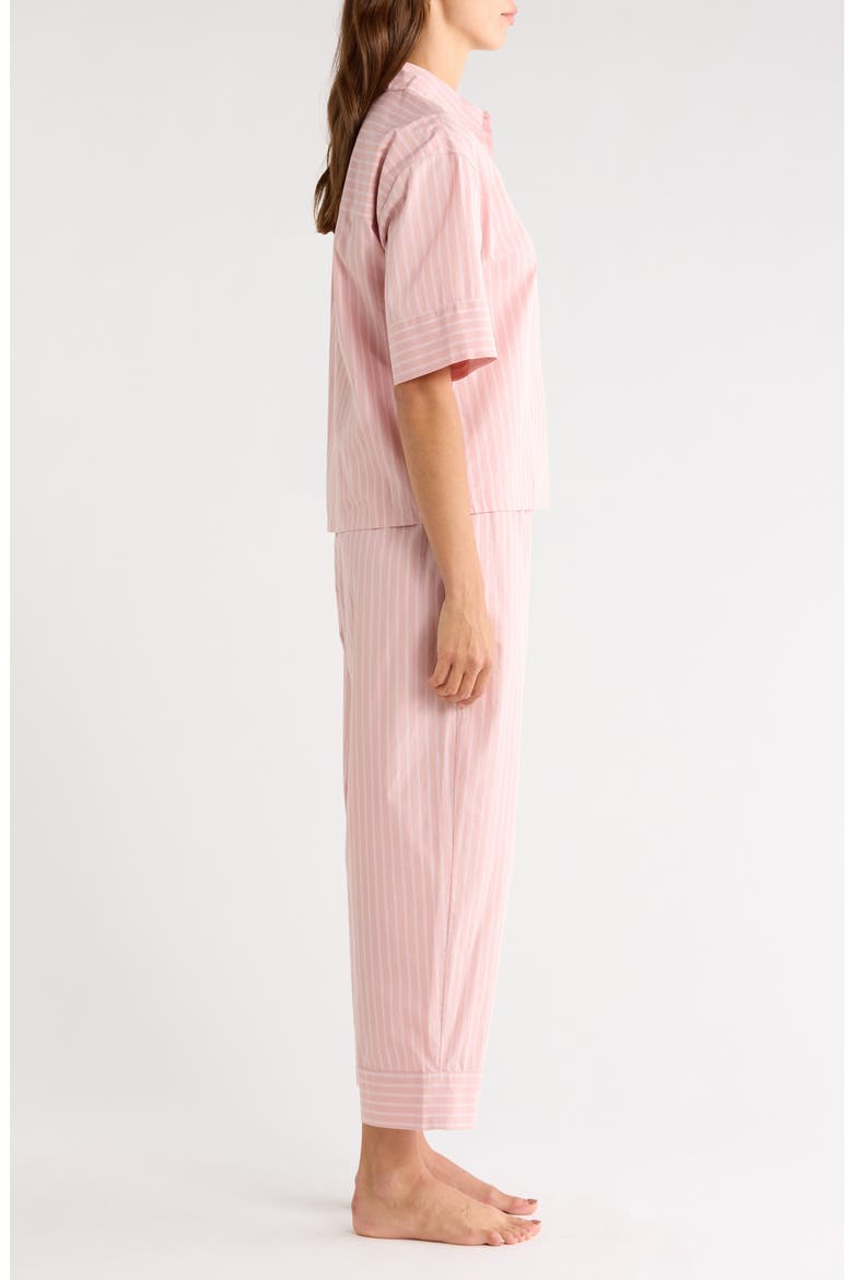Cotton Pajamas, Alternate, color, PINK PUFF- WHITE VALLEY STRIPE