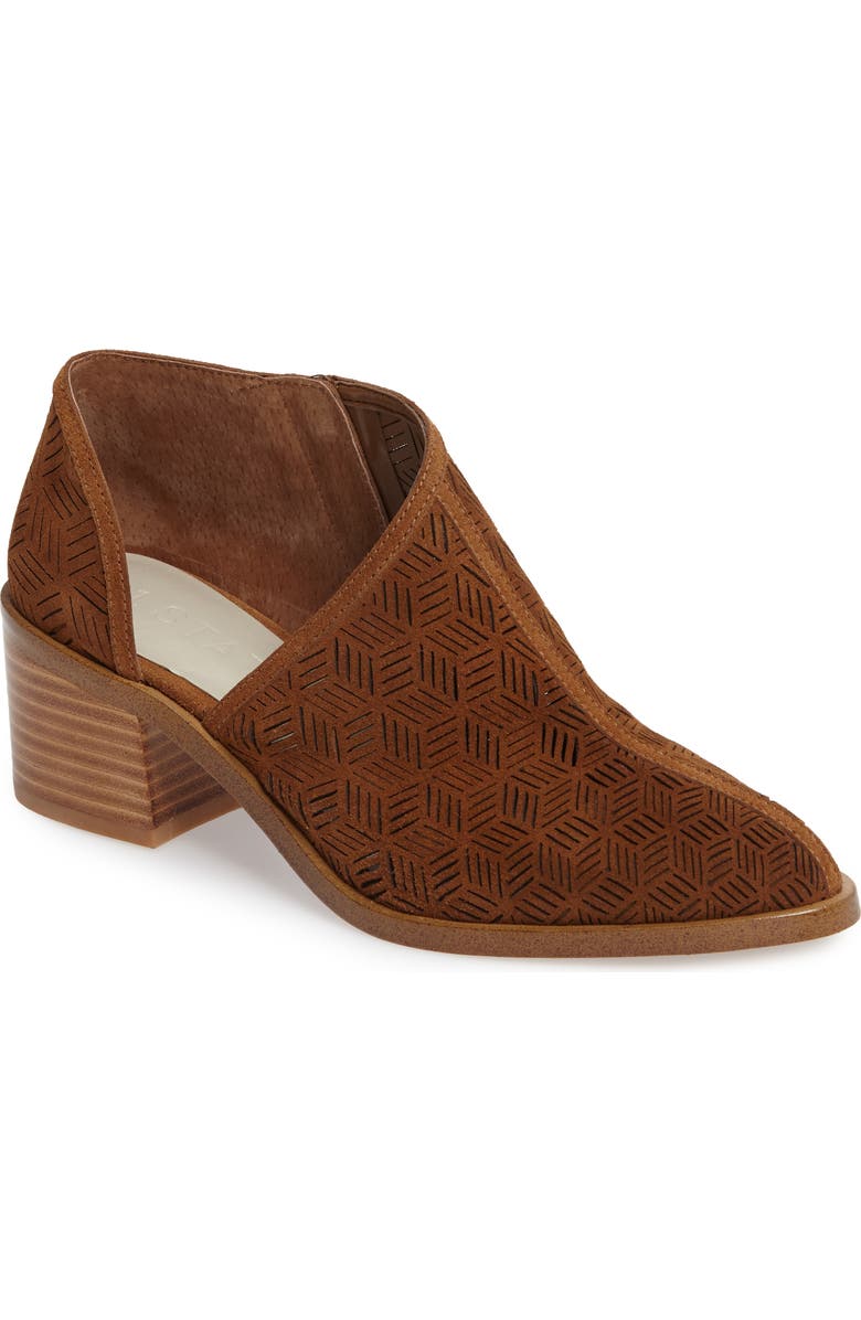 1.STATE Iddah Perforated Cutaway Bootie, Main, color,