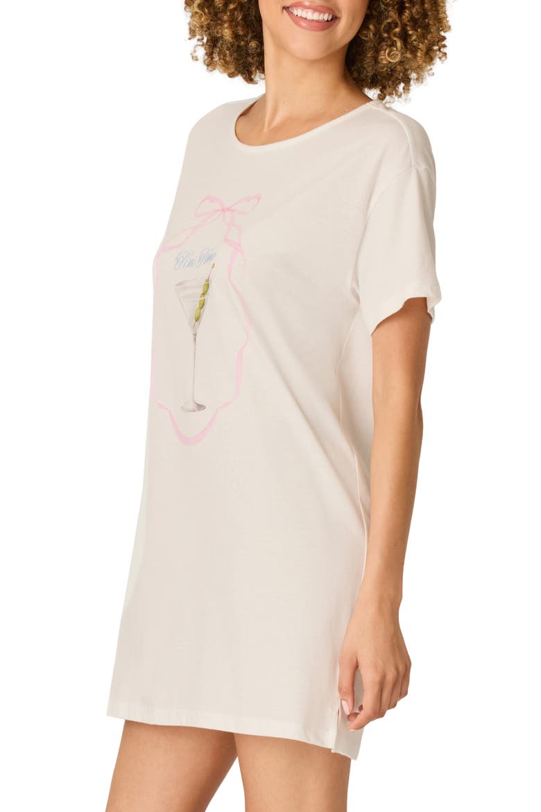 Olive You Nightshirt, Alternate, color, IVORY