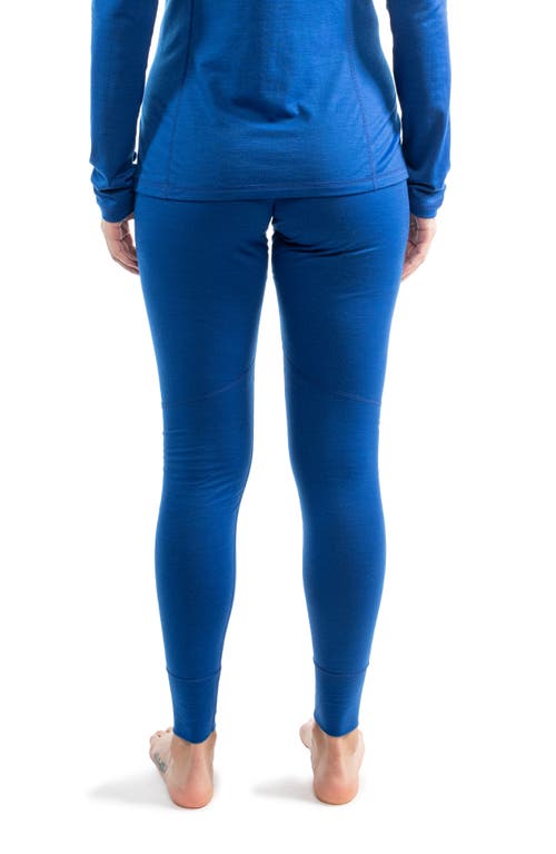 Shop Outdoor Research Alpine Merino Wool & Recycled Polyester Leggings In Topaz