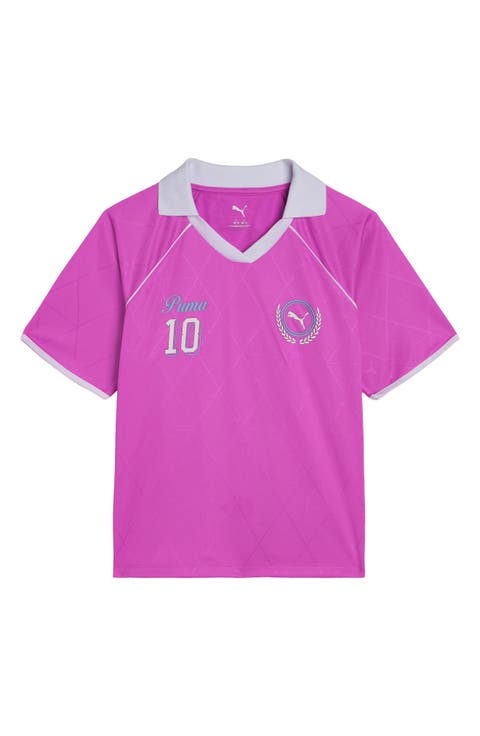 Kids' Raglan Sleeve Rugby Polo (Big Kid)