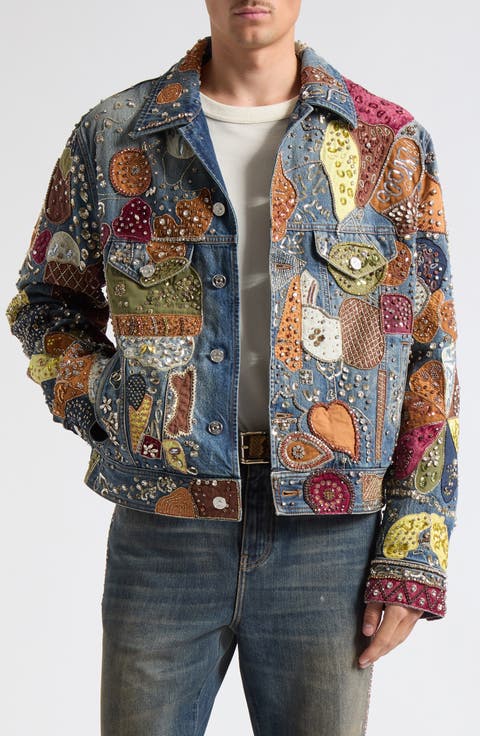 Embellished Trucker Jacket
